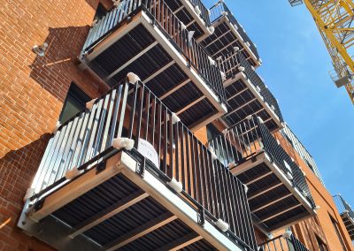 Cantilevered Balconies
